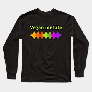 Vegan for Life Long Sleeve T-Shirt